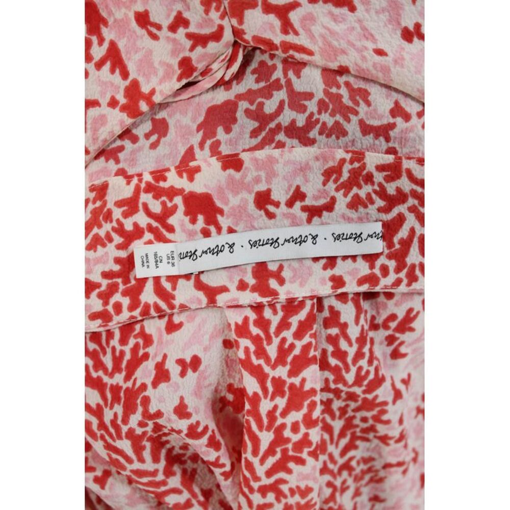 & Other Stories Women Kaftan Dress Multicolor Floral Long Sleeve Size 6 - Picture 5 of 5